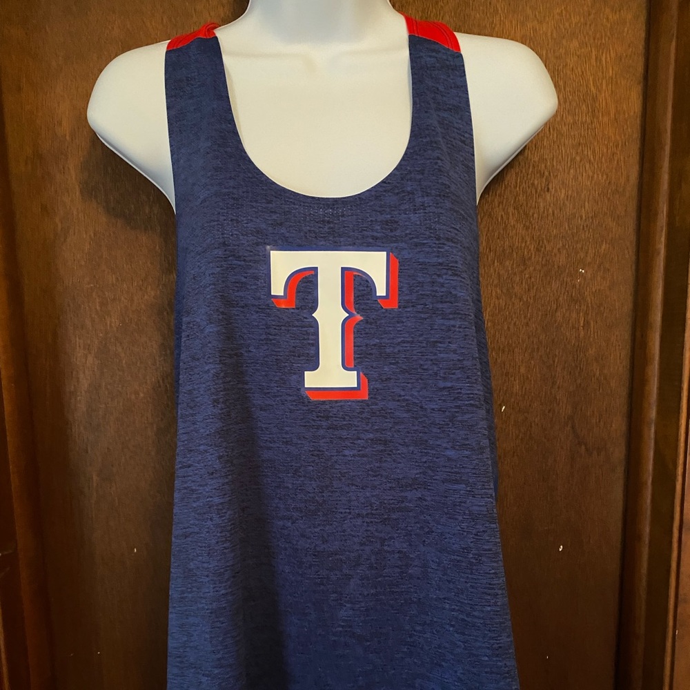 Texas Rangers tank top